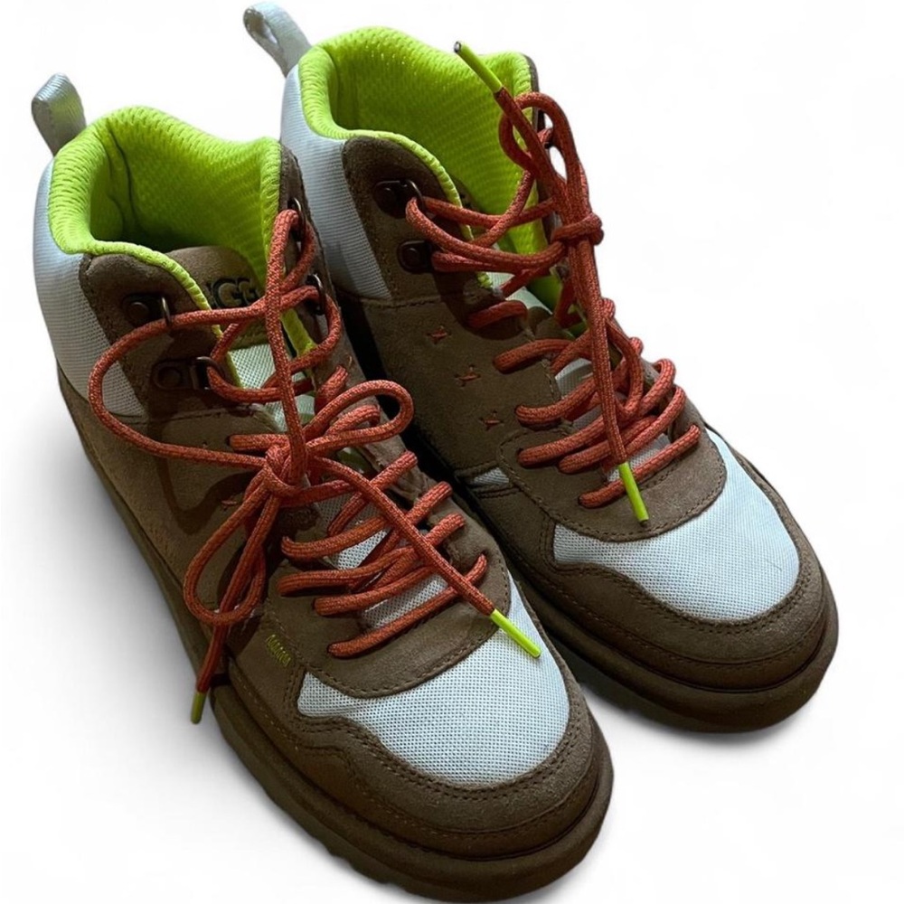 UGG Brown and Green Winter Boots